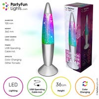 Stage - Lavalampa Glitter 36 cm