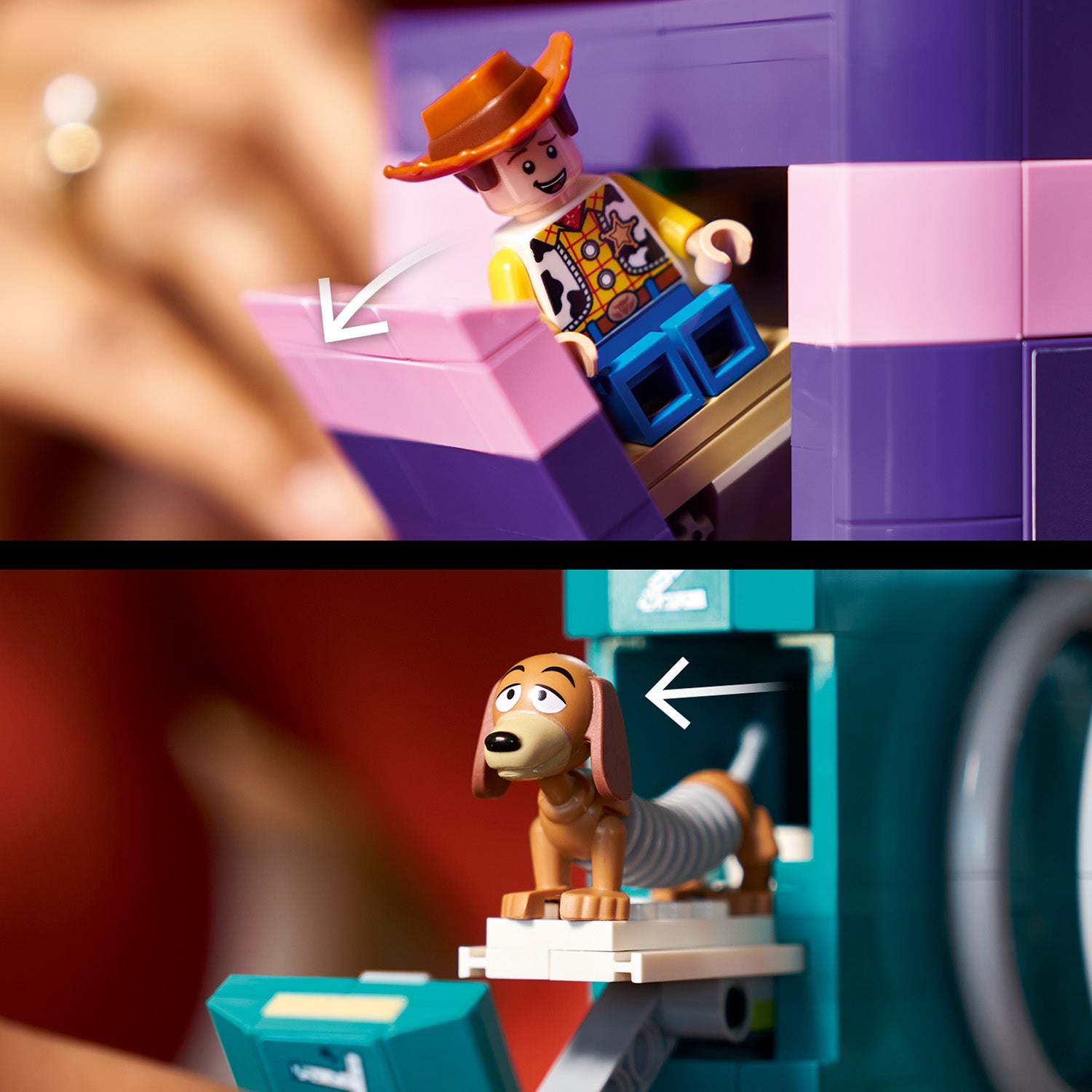 LEGO® | Disney and Pixar Toy Story Bokstöd med hunden Slinky 43301