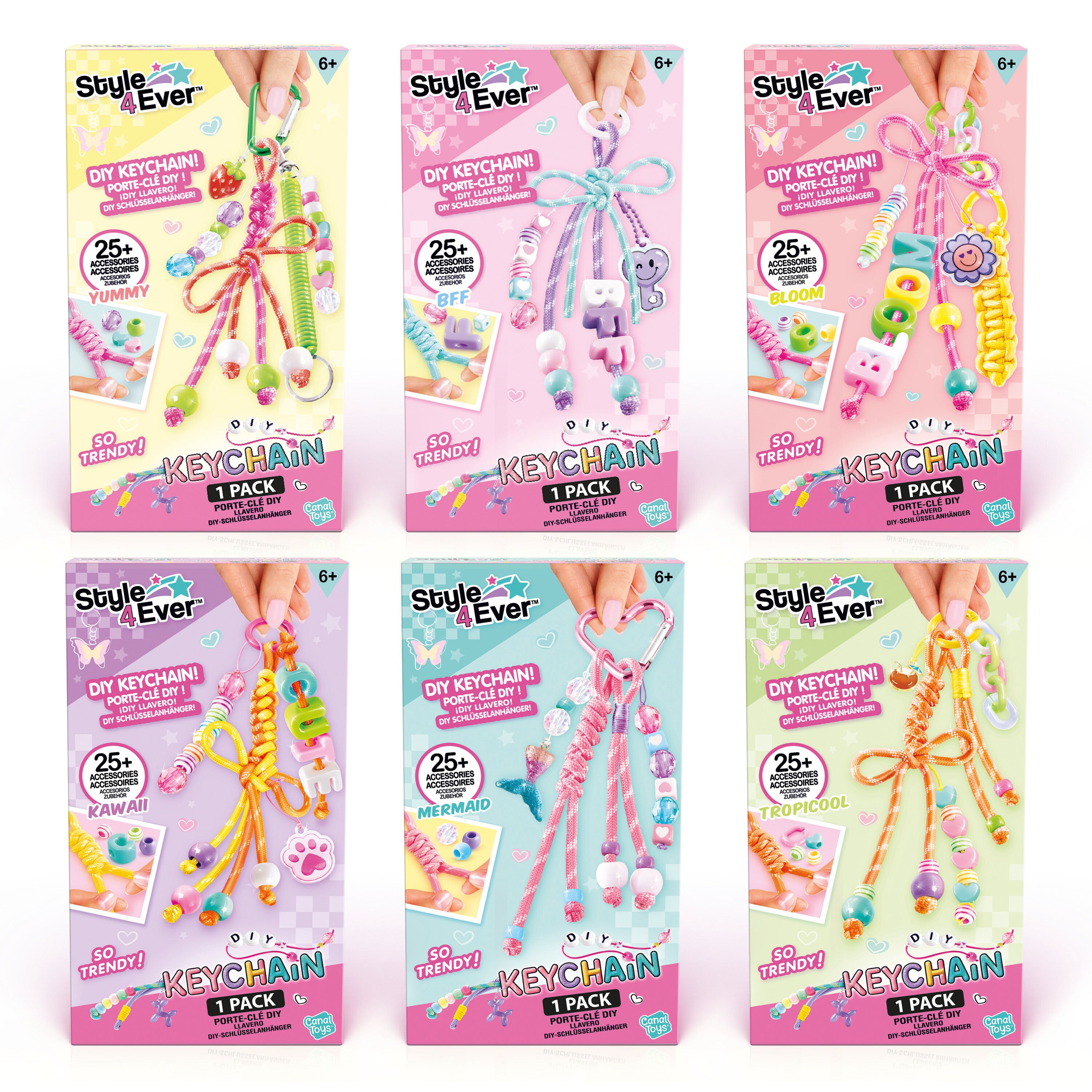 STYLE 4 EVER DIY-nyckelring sats