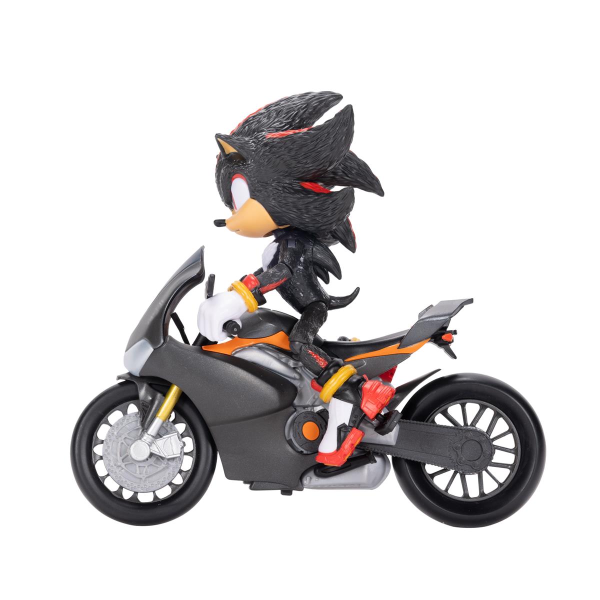 Sonic the Hedgehog 3: Shadow med Motorcykel (13 cm)