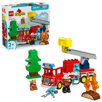 LEGO® DUPLO® Town Brandbil med slang och brandman 10473