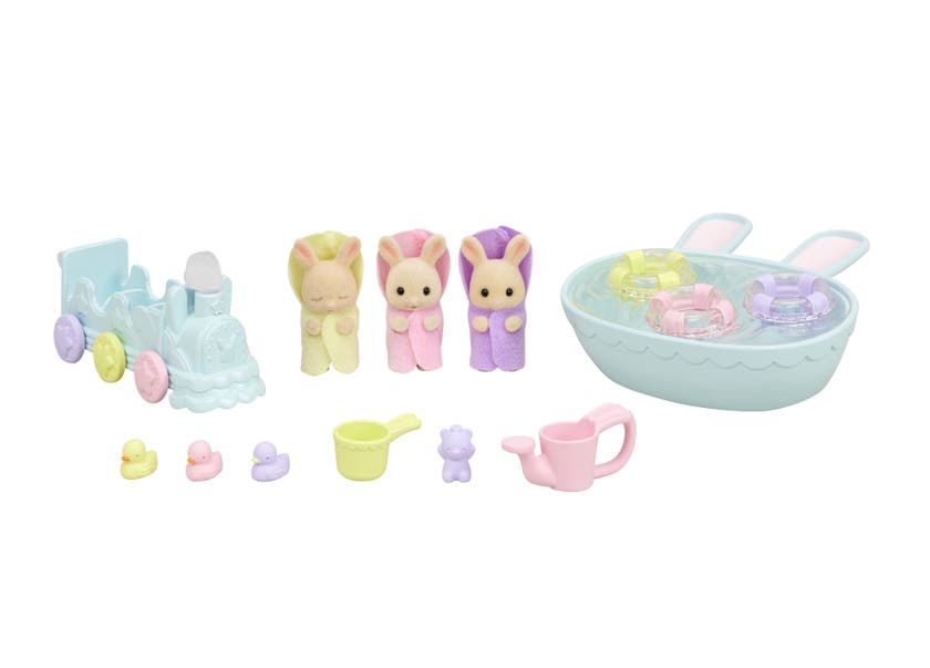 Sylvanian Families - Trillingbebisarnas badpaket
