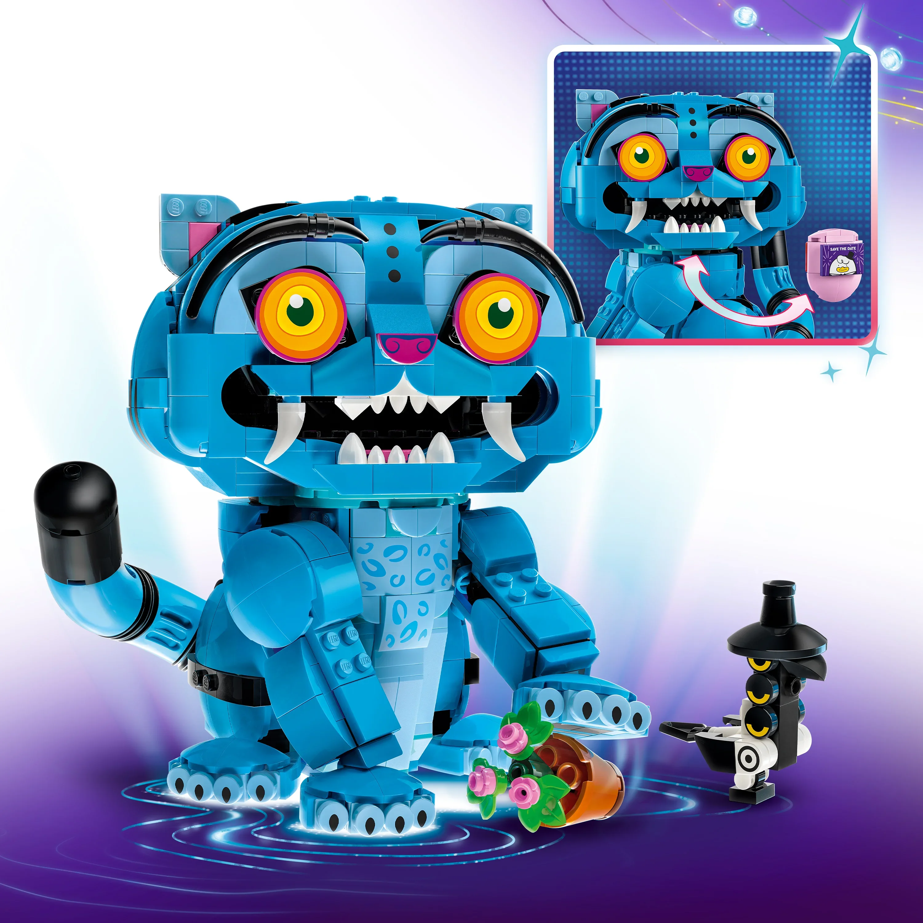 LEGO® Tigern Derpy och fågeln Sussie 72537