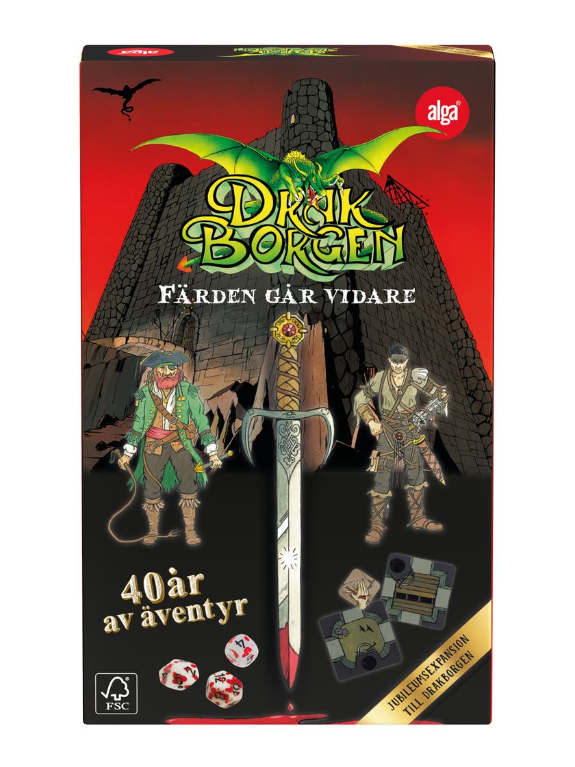 Alga, Drakborgen Jubileum 40 År