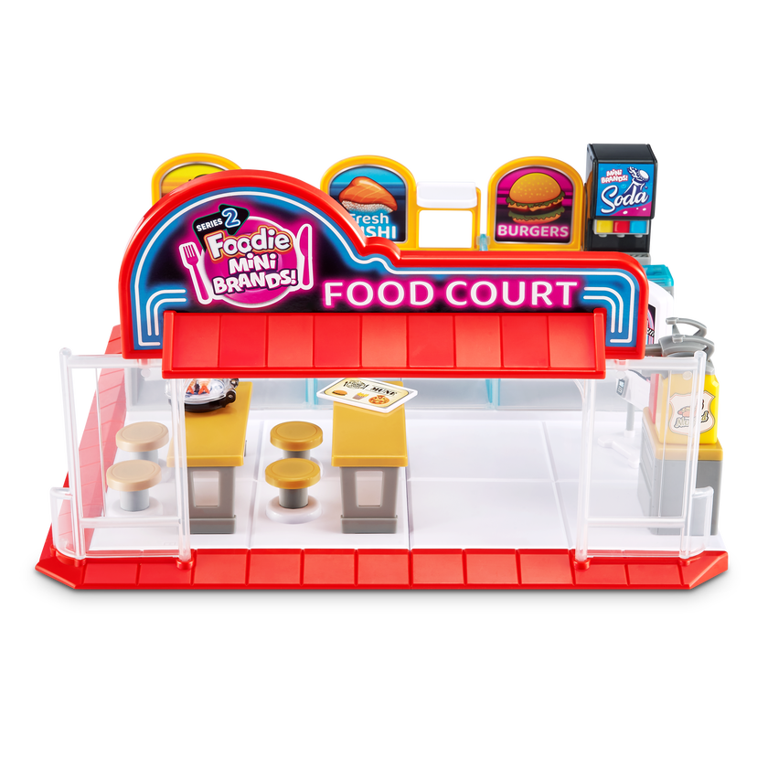 5 Surprises, Mini Food Court Playset,Bulk