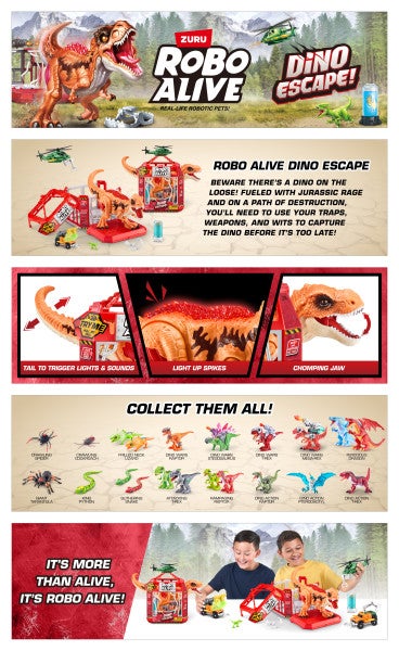 Robo Alive, Dino Escape