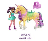 Unicorn Academy Doll & Unicorn V2 - Ava & Leaf