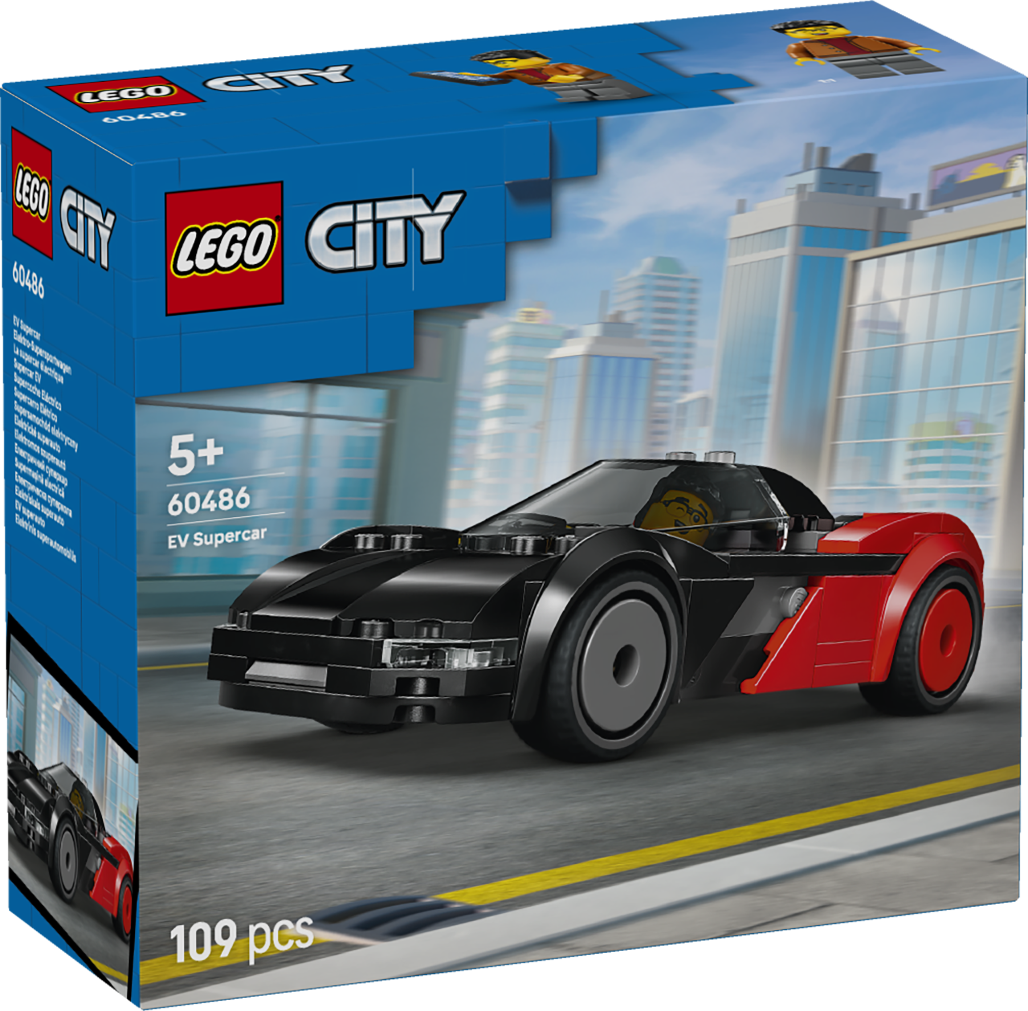 LEGO® City Elsuperbil Byggset med minifigur 60486