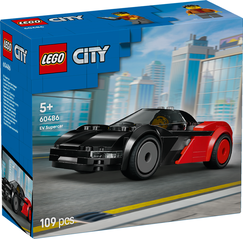 LEGO® City Elsuperbil Byggset med minifigur 60486