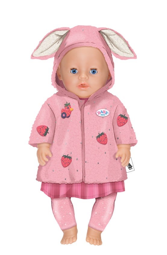 BABY born Coat Set with Dress 43cm