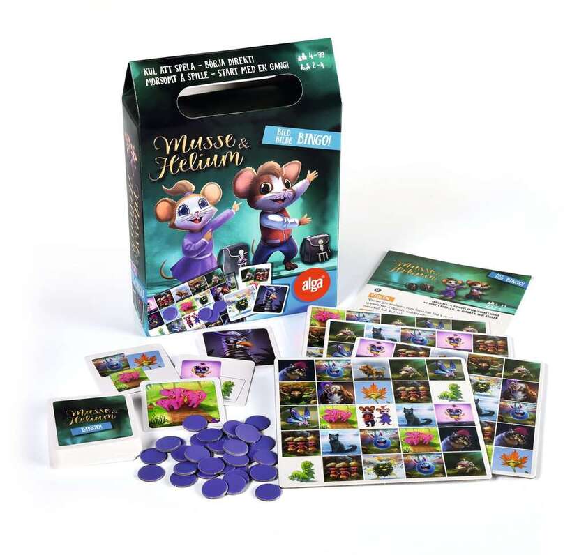 Alga, Musse & Heliums busiga bingo