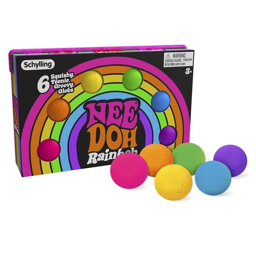Needoh, Teenie Rainbow 6-Pack