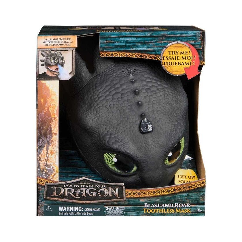 Dragons Movie Bland And Roar Toothless Mask