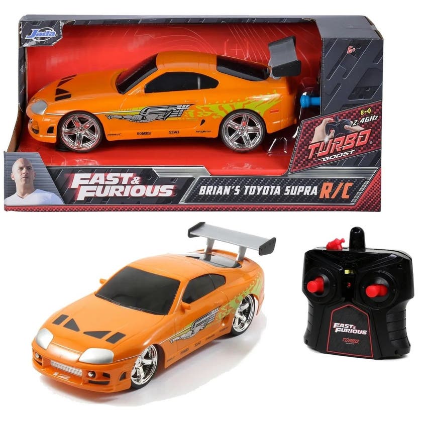 Fast & Furious Radiostyrd Toyota Supra 1:24