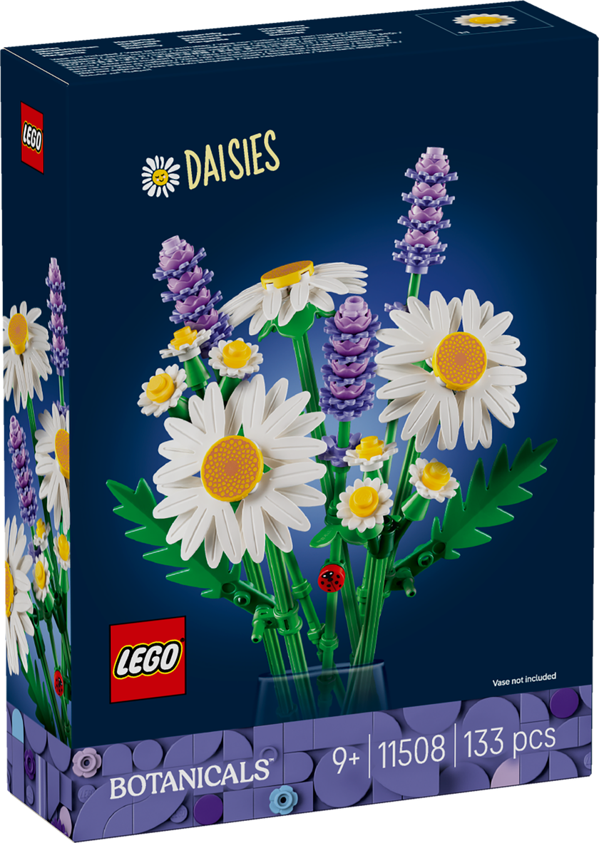 LEGO® Botanicals Prästkragar Blomsterprydnad 11508