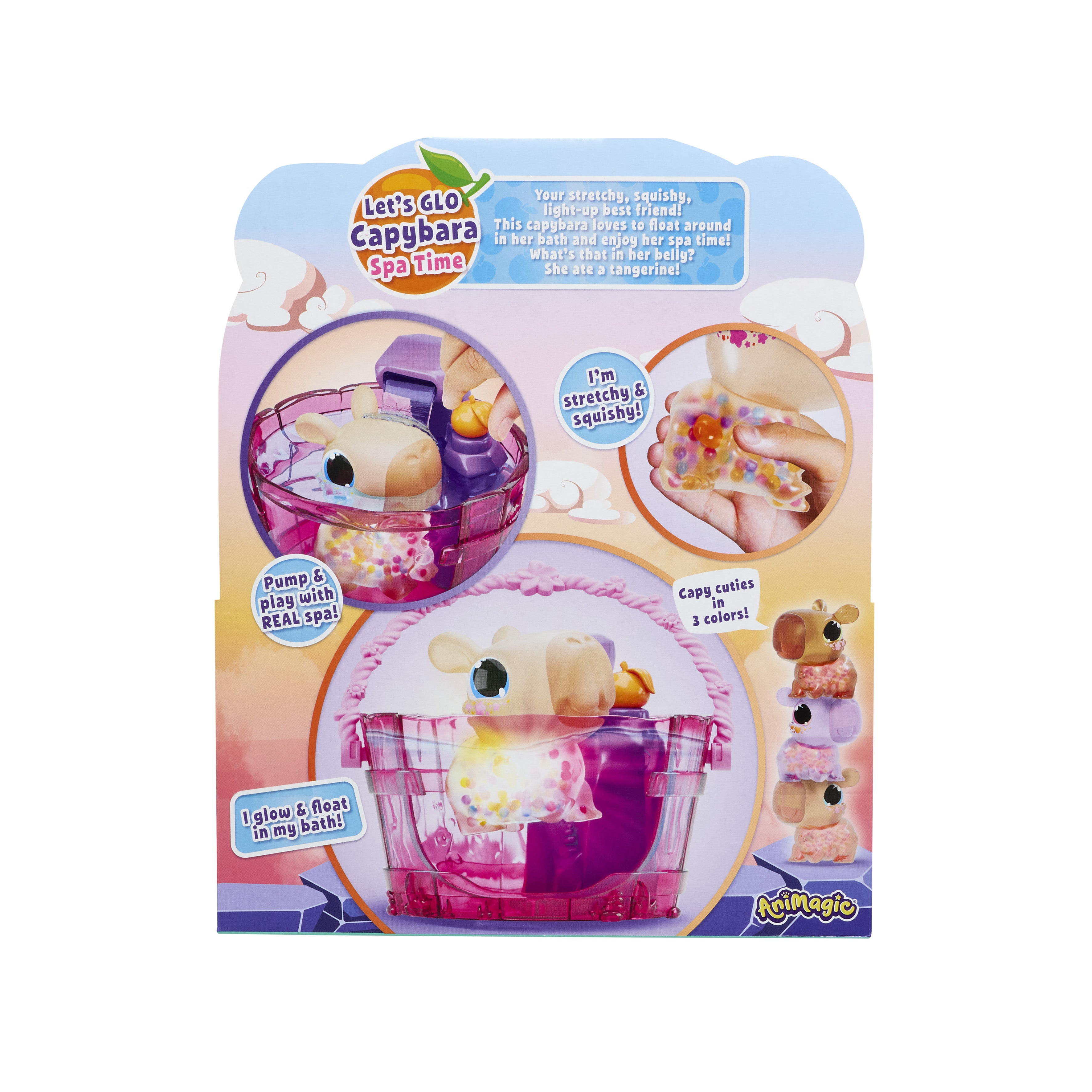 Animagic Let's Glo Capybara Spa Time