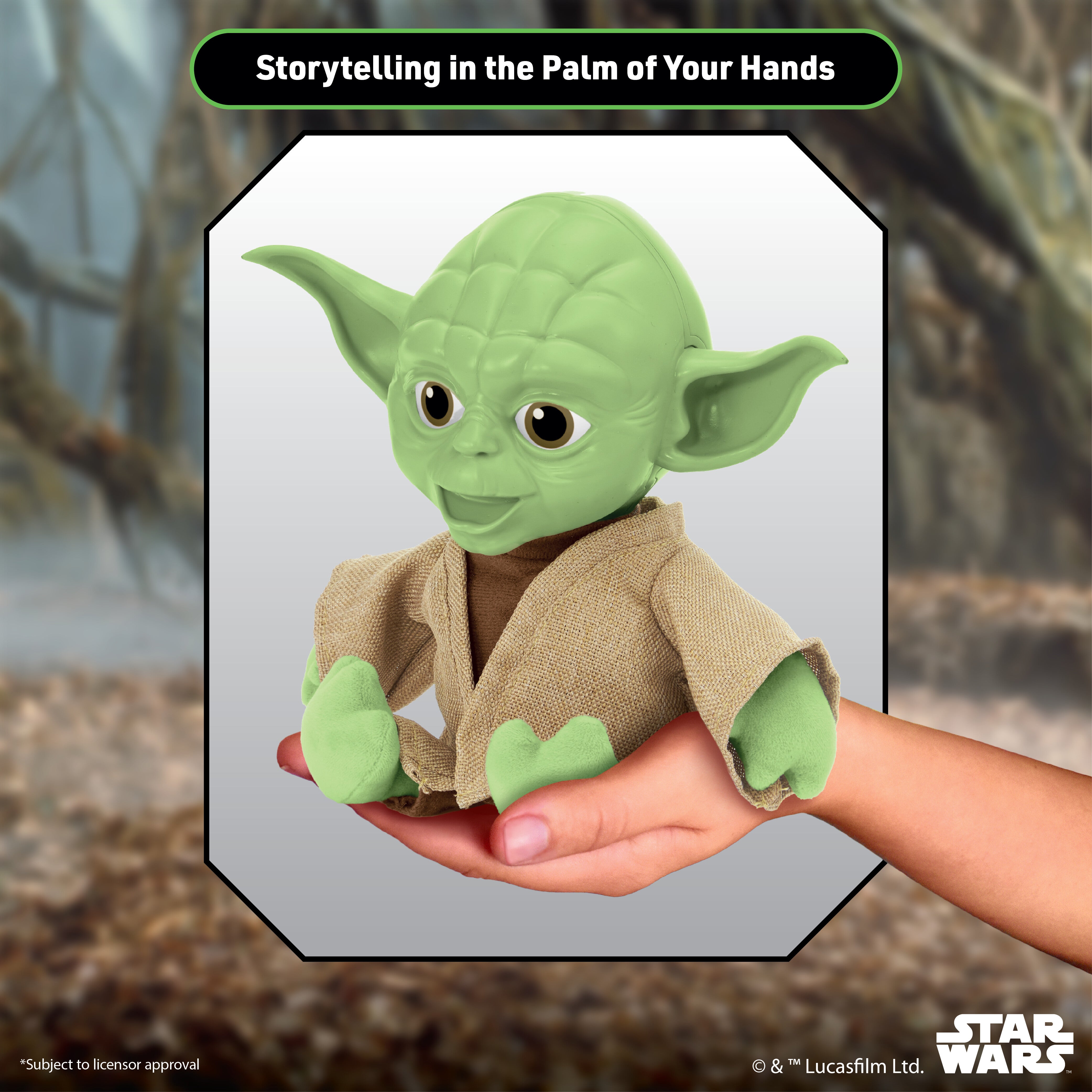 Star Wars Yoda Palm Puppetronic