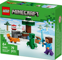 LEGO® Minecraft® Steves taigaäventyr Present till spelare 21583