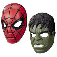 Marvel masker - Spiderman och Hulken