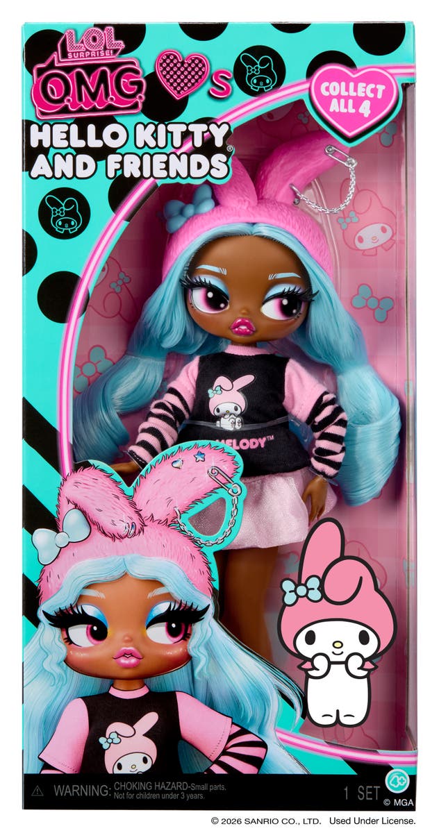 L.O.L. Surprise! O.M.G. Loves Hello Kitty modedocka