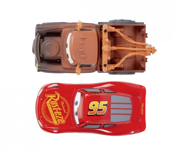RC Cars LMQ och Mater 1:32, Radiostyrd Twin Pack