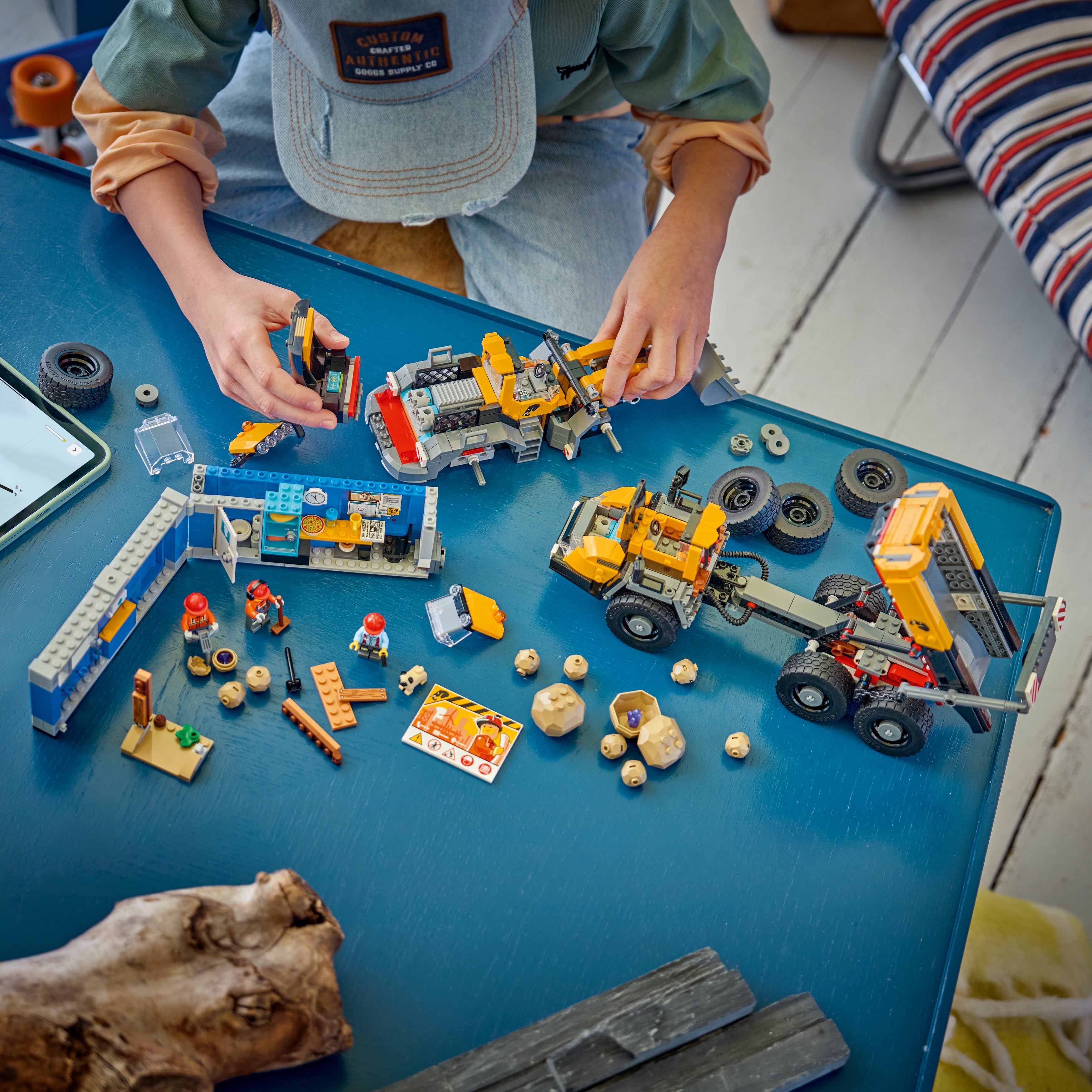 LEGO® City Dumper och frontlastare – Byggleksak 60494