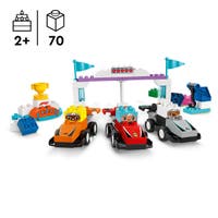 LEGO DUPLO Town 10445, F1® Team – racerbilar och förare