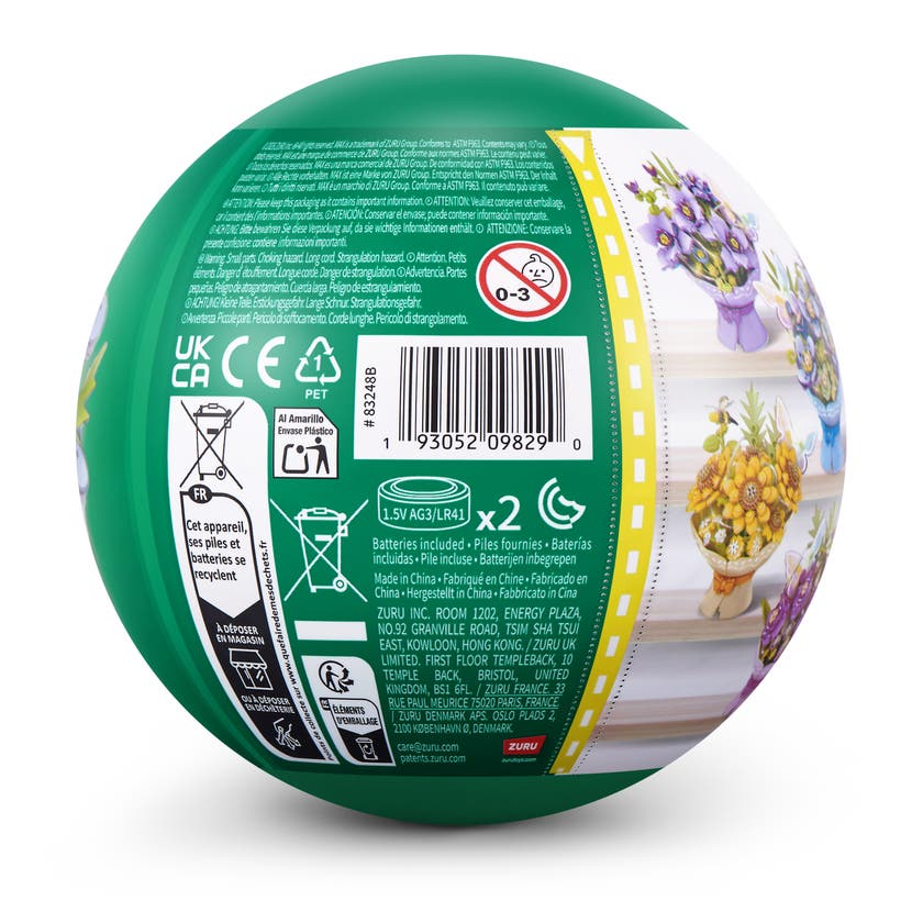 MAX Premium LED Blomsterbuketter Blå
