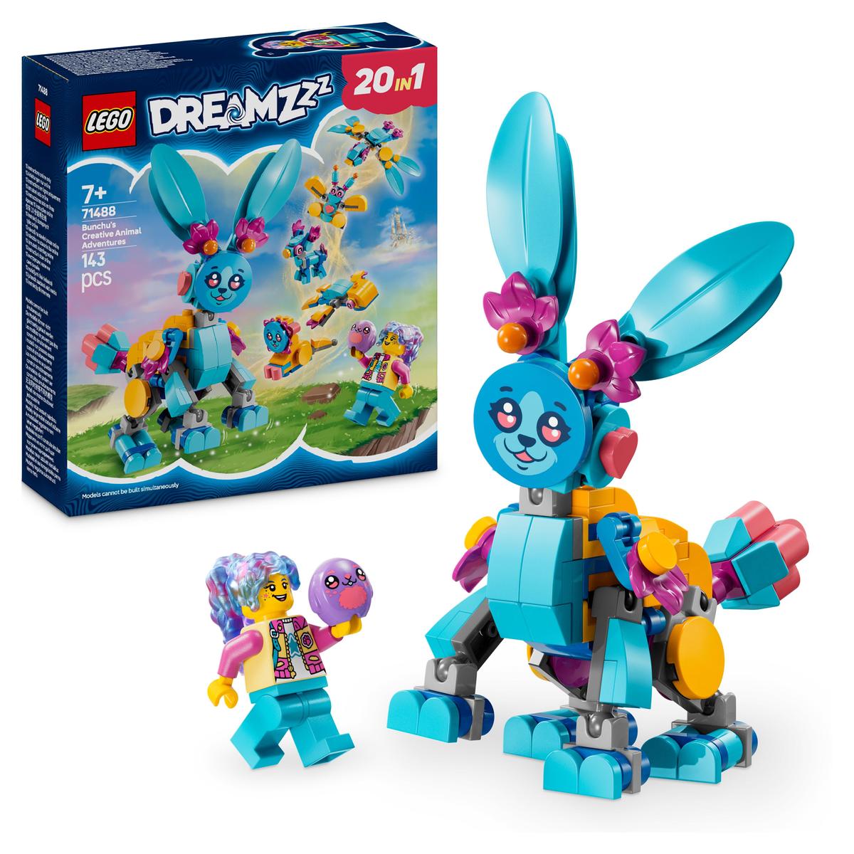 LEGO DREAMZzz 71488, Bunchus kreativa djuräventyr
