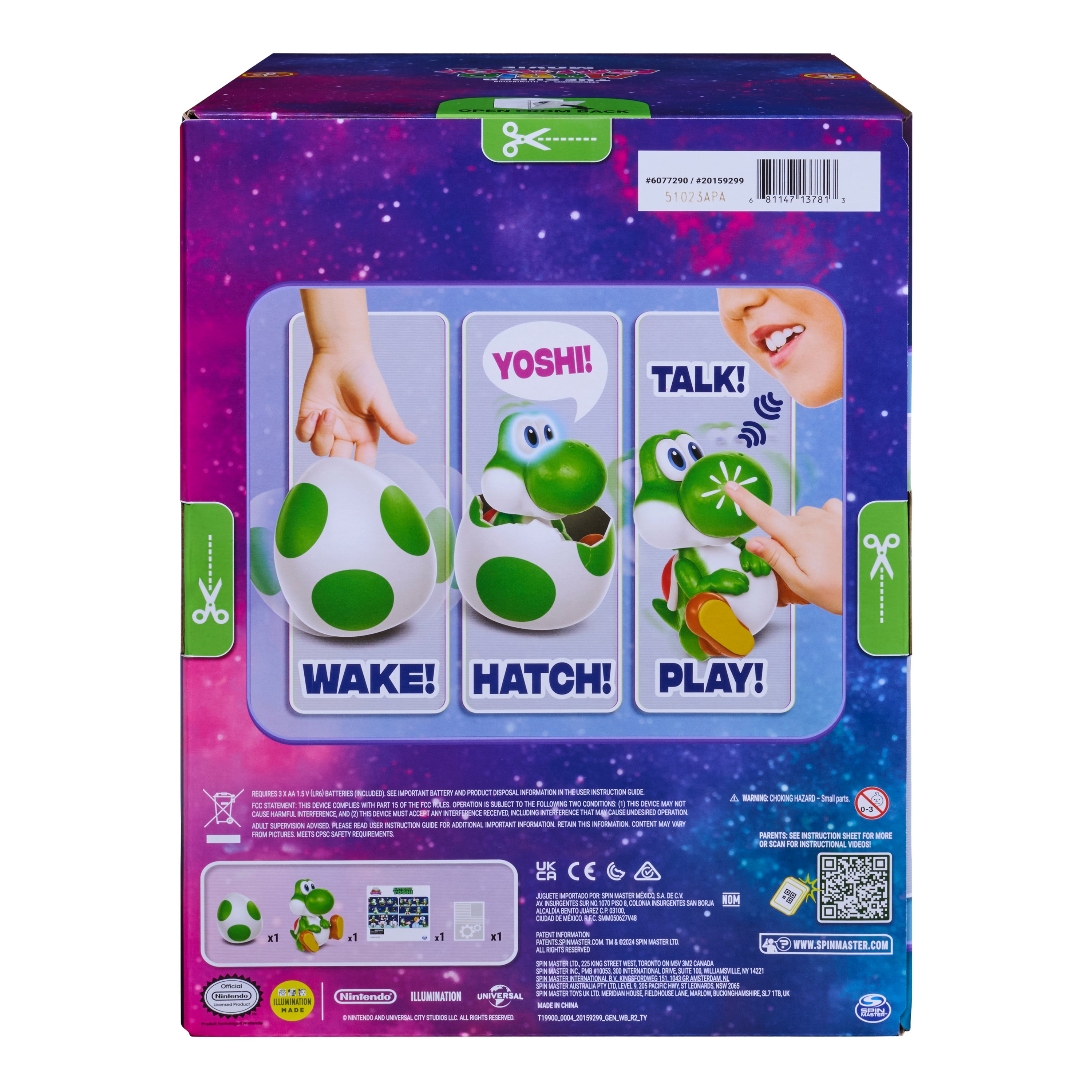 Nintendo Super Mario Hatchin Interactive Yoshi