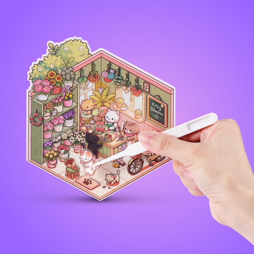 ZURU Sticker Therapy Kawaii Kitties