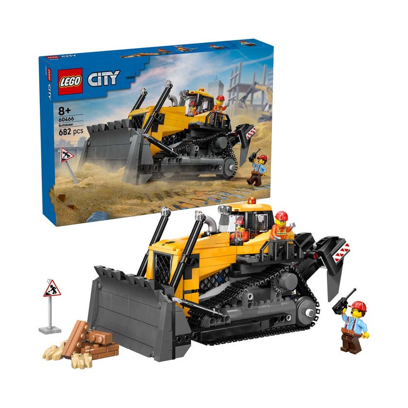 LEGO City 60466, Gul bulldozer