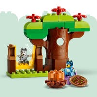 LEGO® DUPLO® Bluey Pizzatjejer med Muffin och Bluey 10469