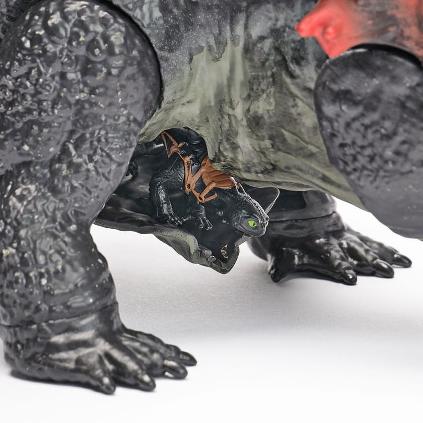 Dragons Movie Red Death Chomping Rampage
