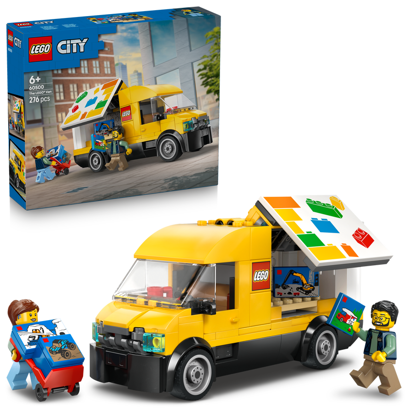 LEGO® City: LEGO skåpbilen – Bygg- och lekset för barn 60500