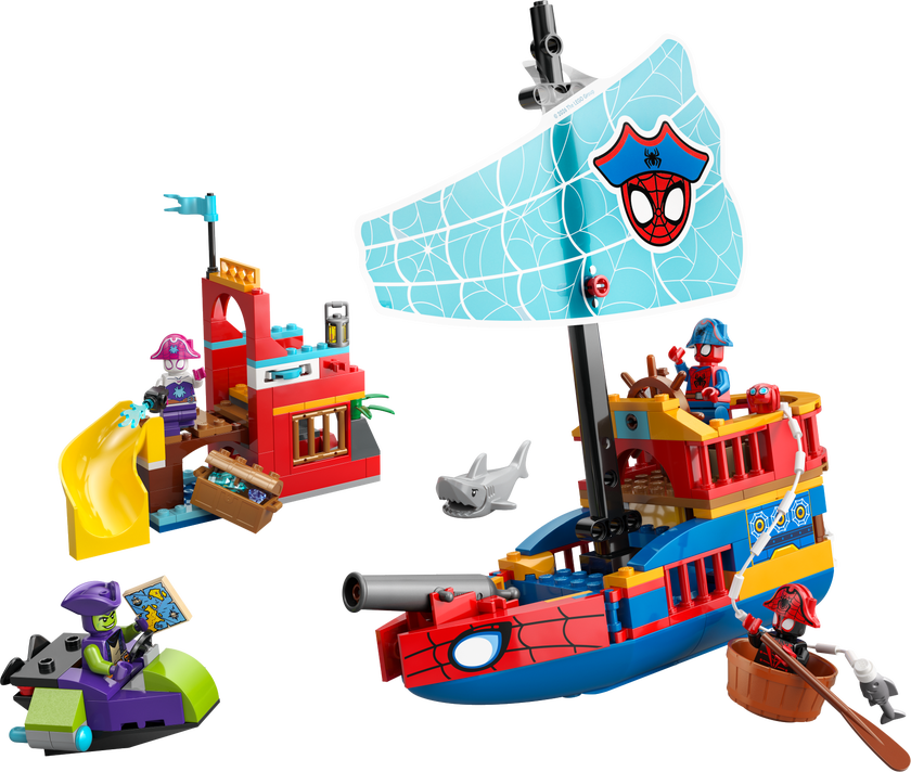 LEGO® | Marvel Spidey And His Amazing Friends Team Spideys piratskepp 11208