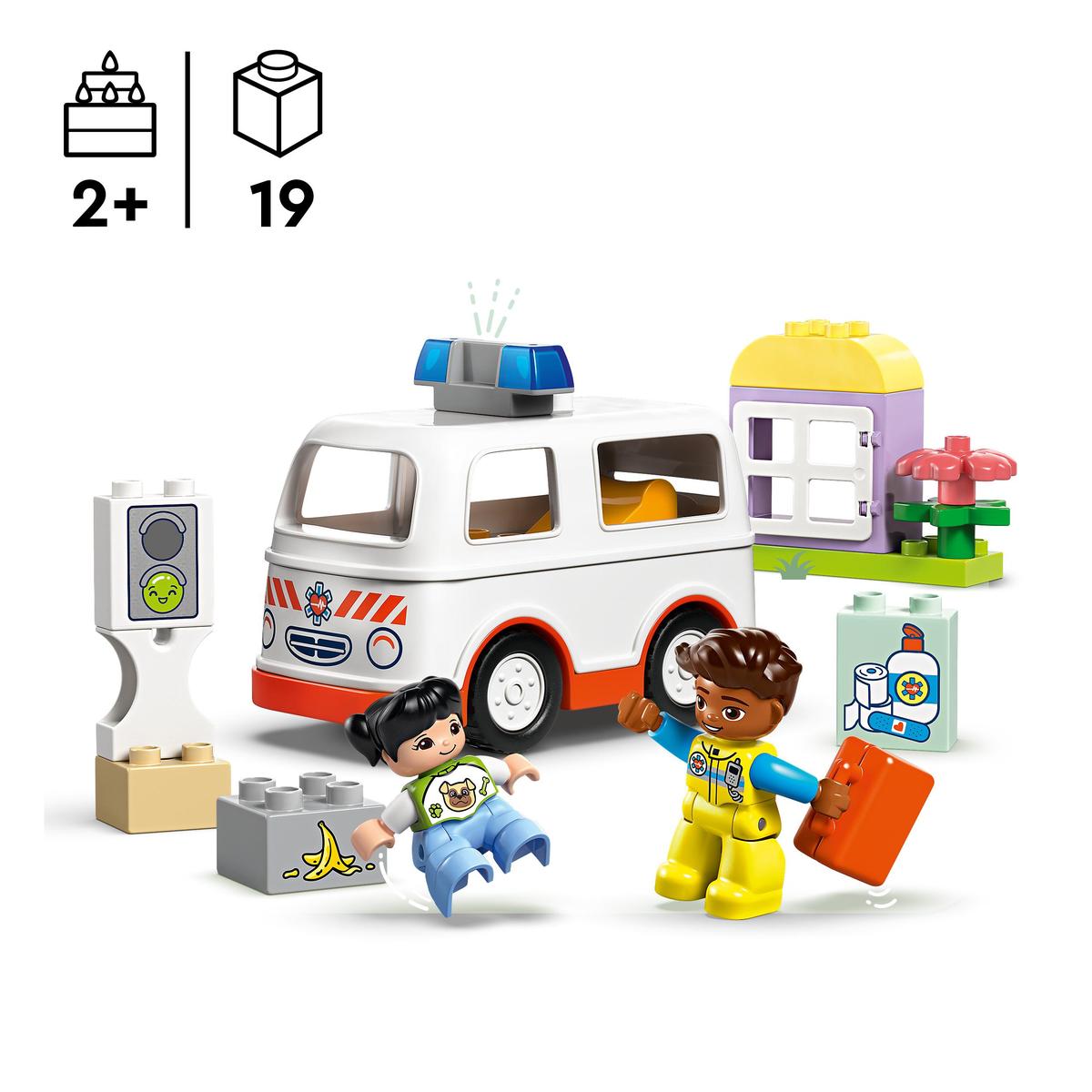 LEGO DUPLO Town 10447, Ambulans och förare
