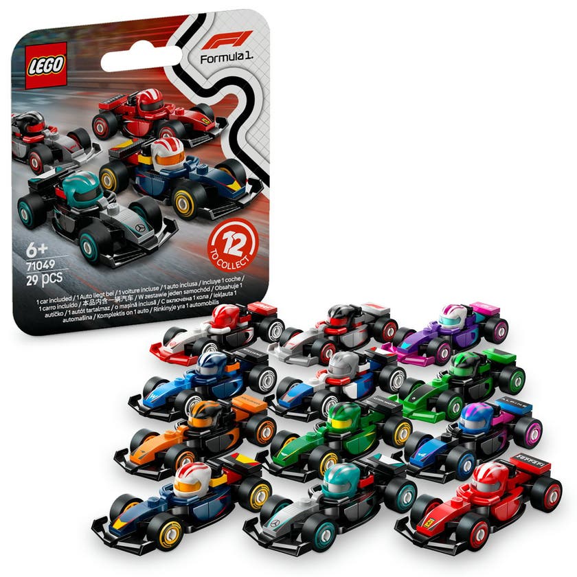 LEGO Minifigures 71049, F1® racerbilar att samla