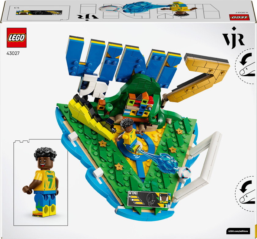 LEGO® Editions Vini Jr. – fotbollshöjdpunkter 43027