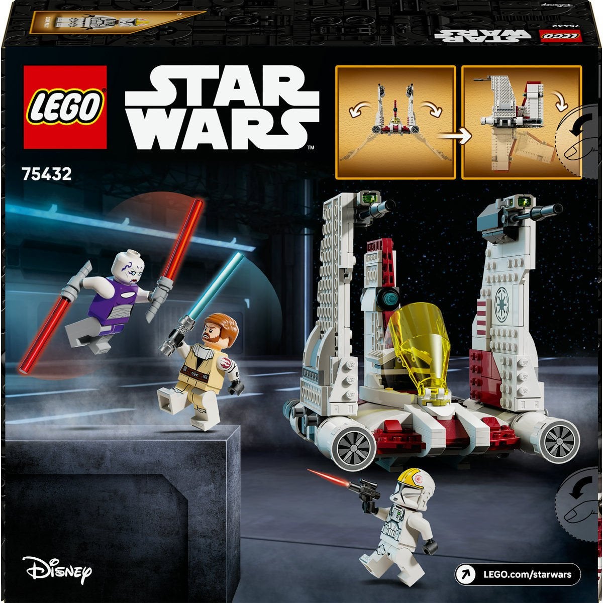 LEGO Star Wars TM 75432, V-19 Torrent Starfighter
