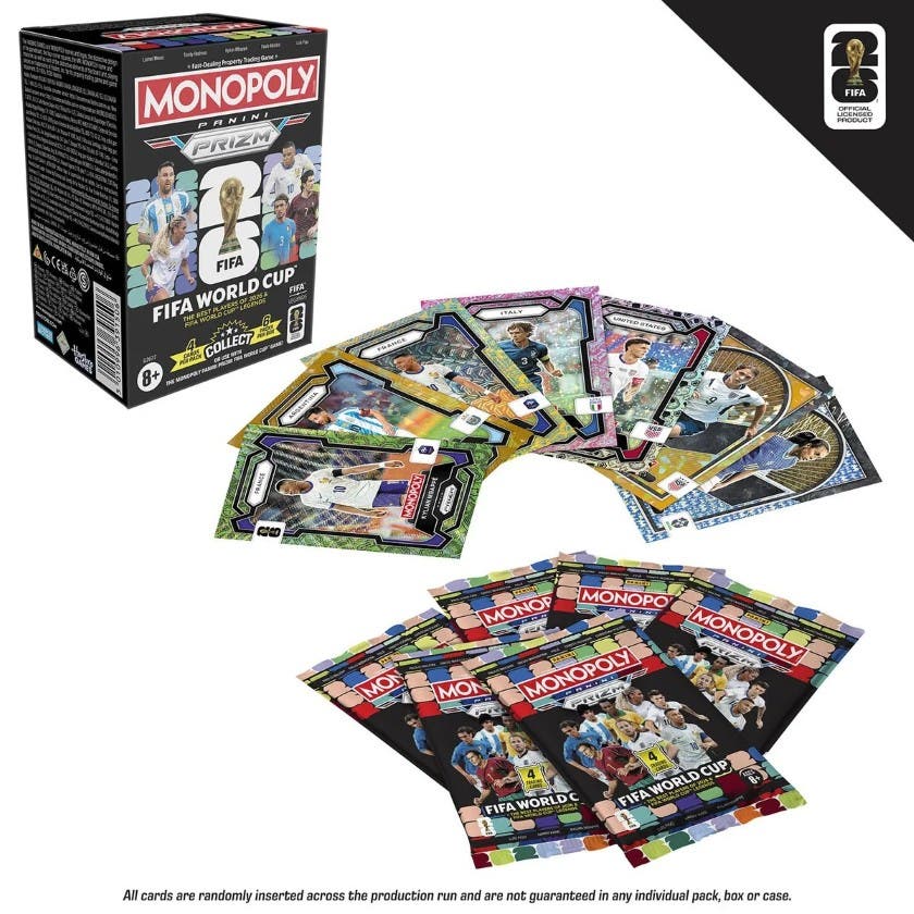 Monopoly FIFA Legends Booster Pack – 24 samlarkort