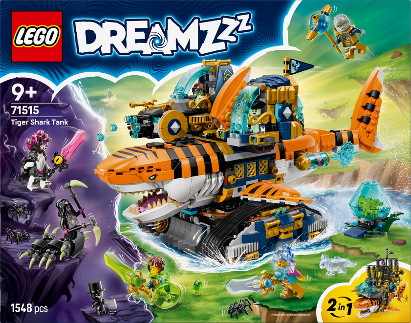 LEGO® DREAMZzz™ Tigerhajstank Byggset 71515
