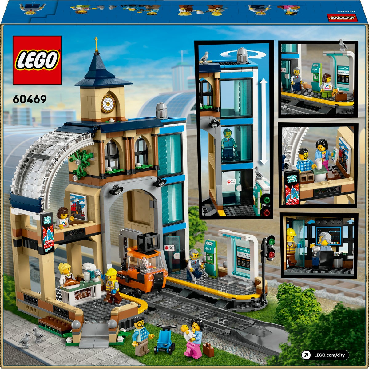 LEGO City 60469, Centralstation