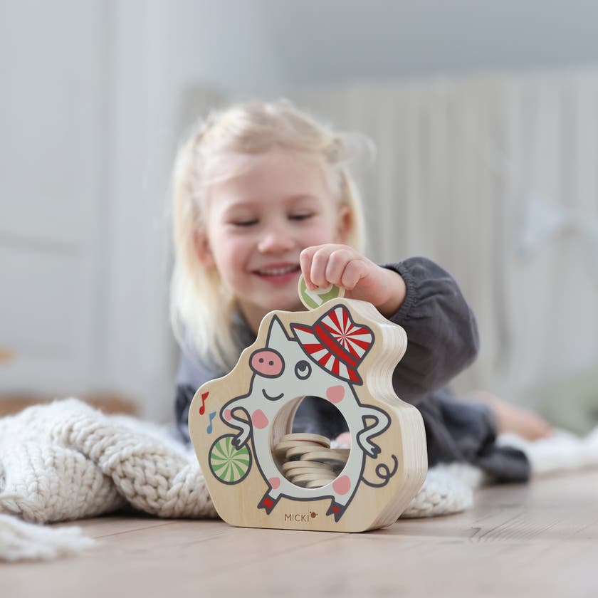 Micki Jinglepop Pig aktivitetsleksak
