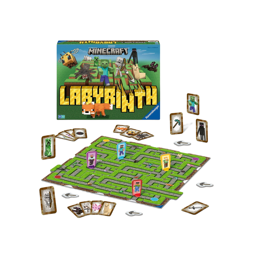 Ravensburger, Minecraft Labyrinth Sv/No/Fi/Da