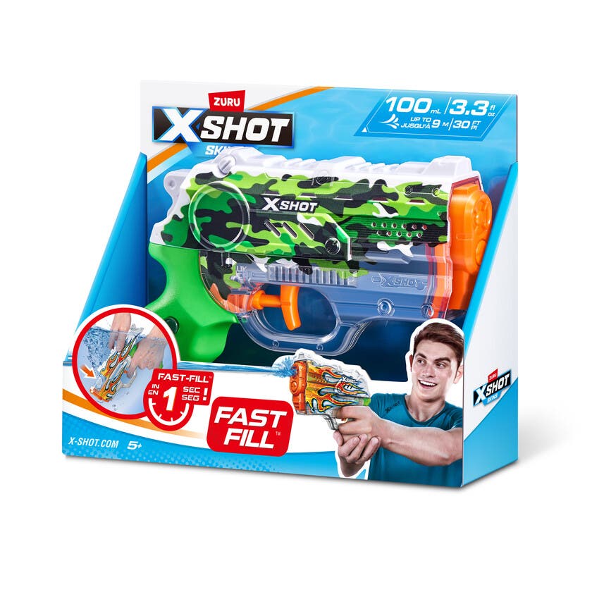 X-Shot Water, Nano Fast-Fill Skins