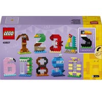 LEGO® Födelsedagssiffror Djurprydnad 40807
