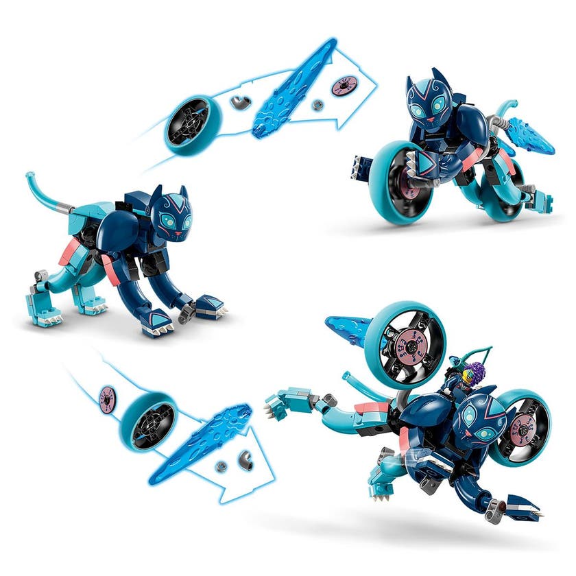 LEGO DREAMZzz 71479, Zoeys kattmotorcykel