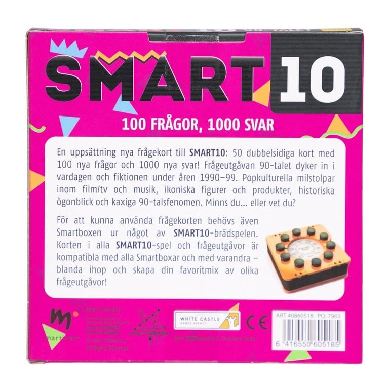 Smart10 Frågekort 90-Talet