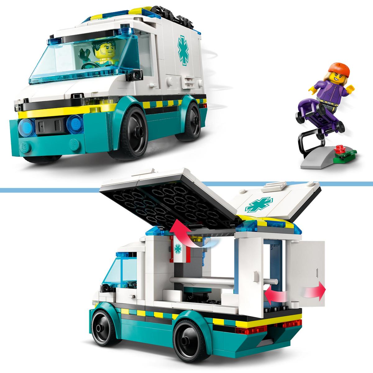 LEGO City Great Vehicles 60451, Akutambulans